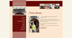 Desktop Screenshot of gaestehaus-politz.de